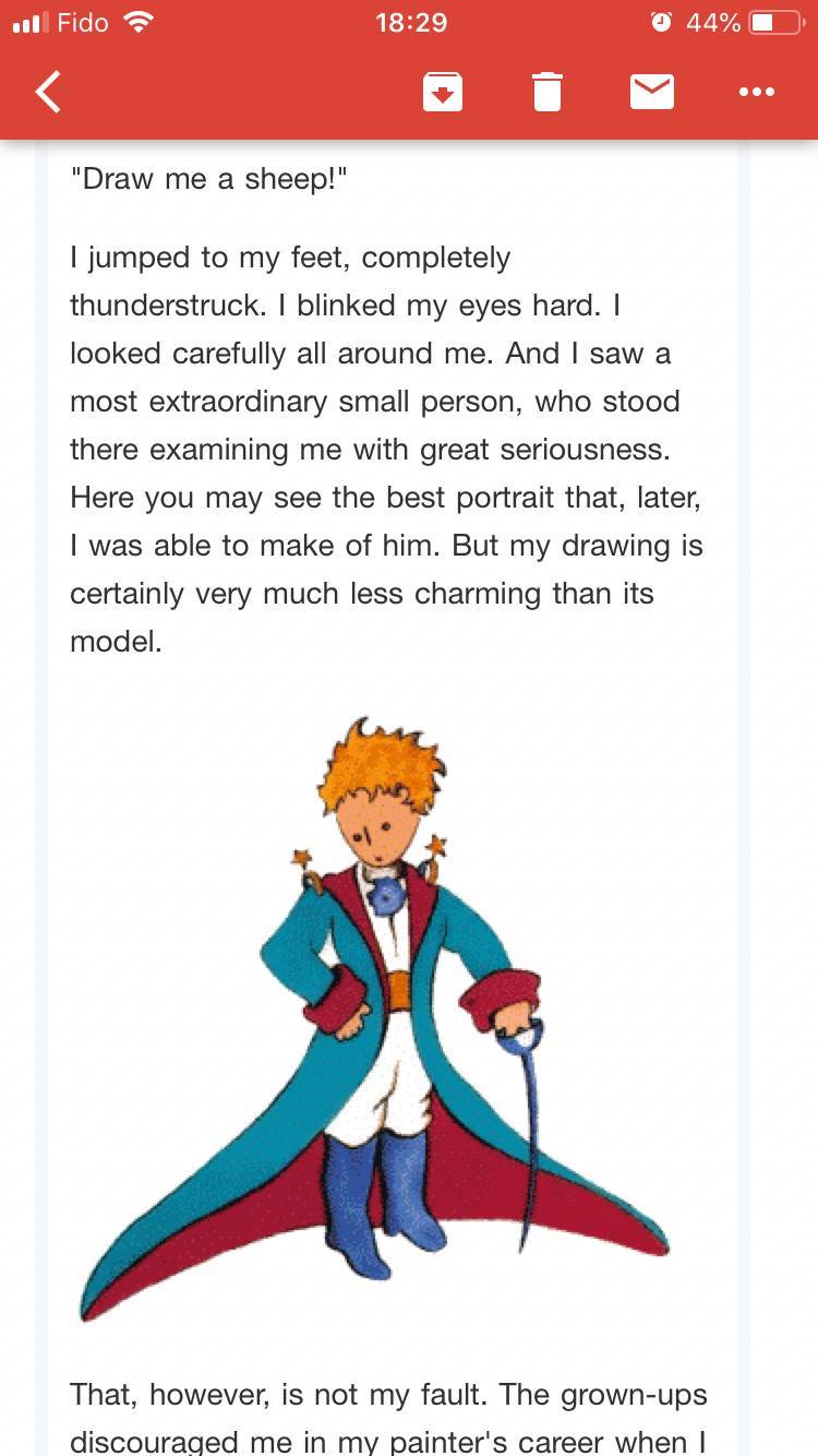 Screenshot of iPhone App